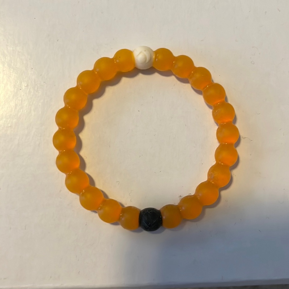 Orange Lokai bracelet